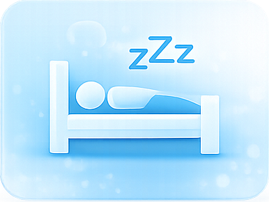 Person sleeping peacefully representing healthy sleep and sleep apnea treatment